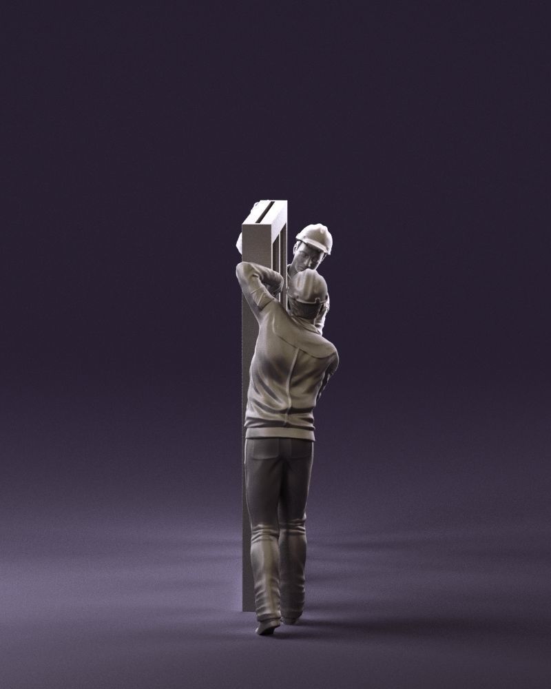 builders with window 1090 3D model_20