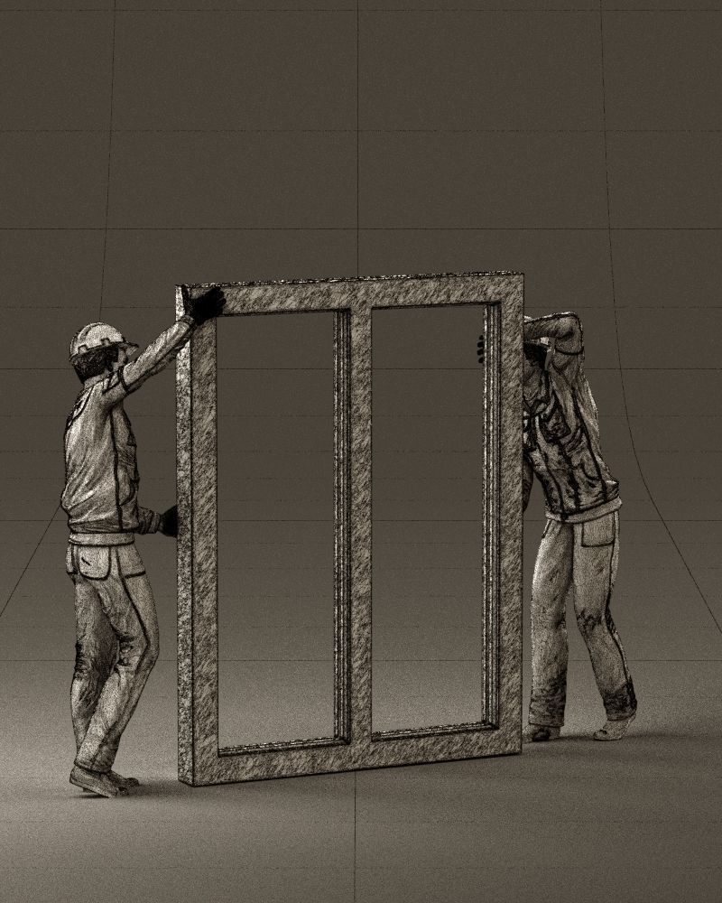 builders with window 1090 3D model_26