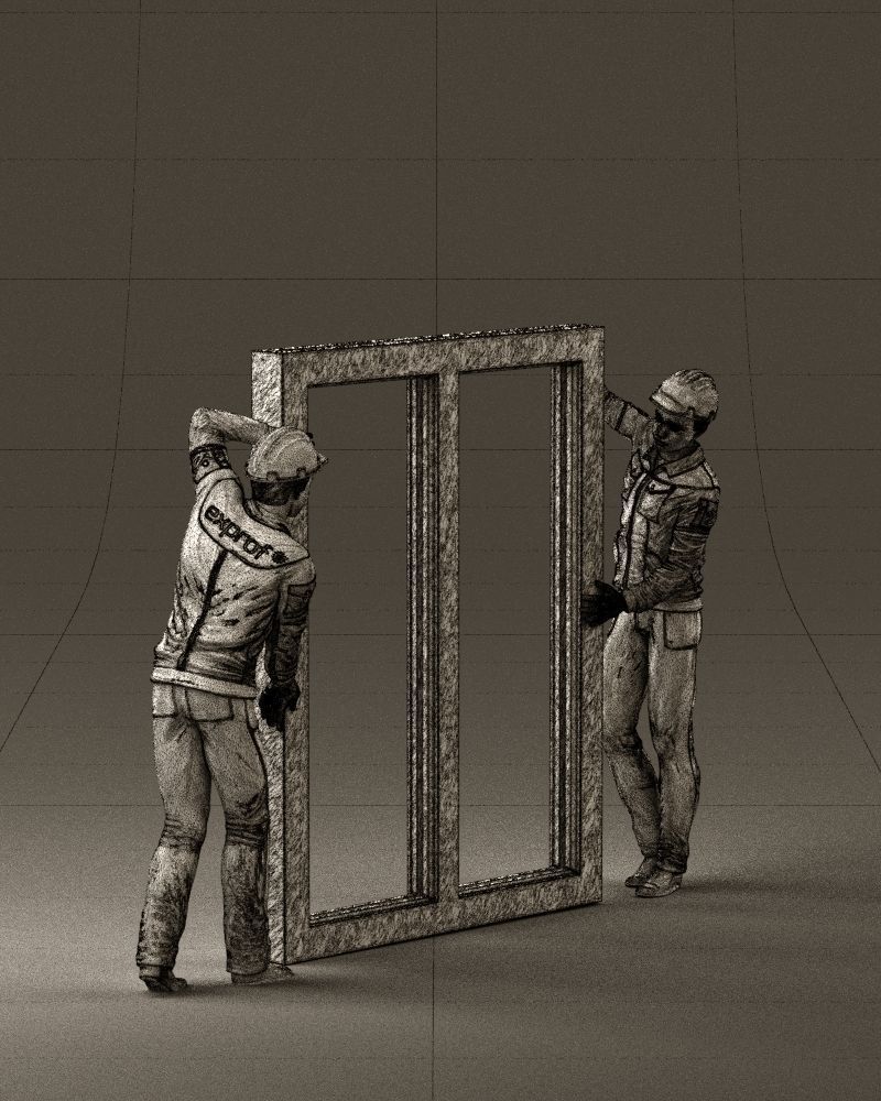 builders with window 1090 3D model_31