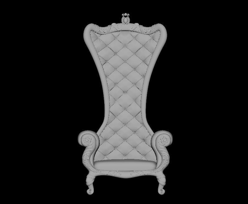 Chair Royal 3D model_1