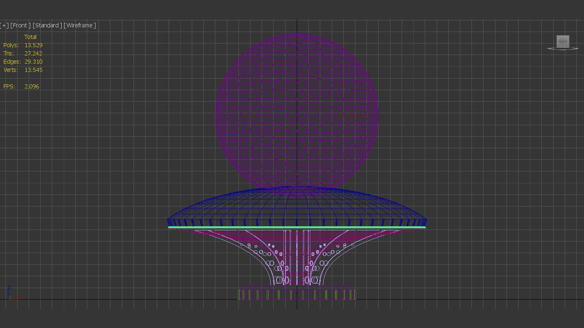 Sci-Fi Building 8 3D model_6