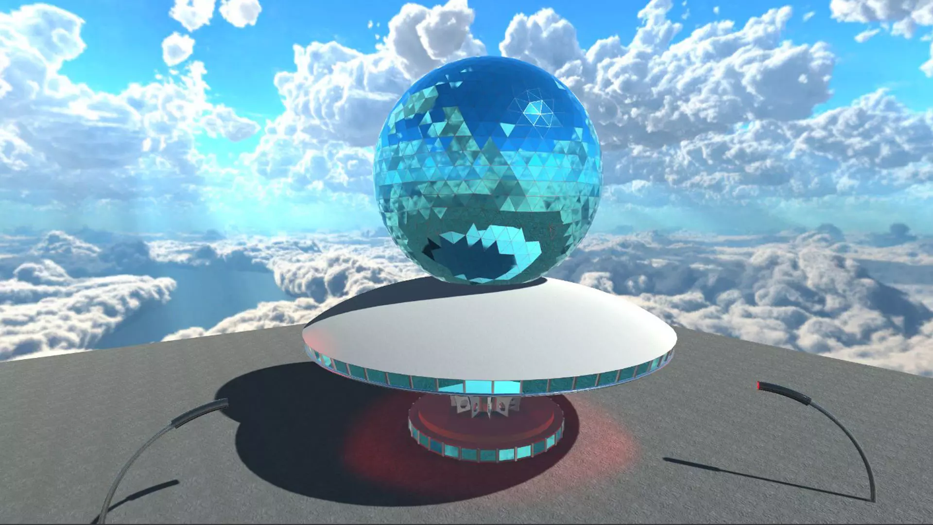 Sci-Fi Building 8 3D model_0