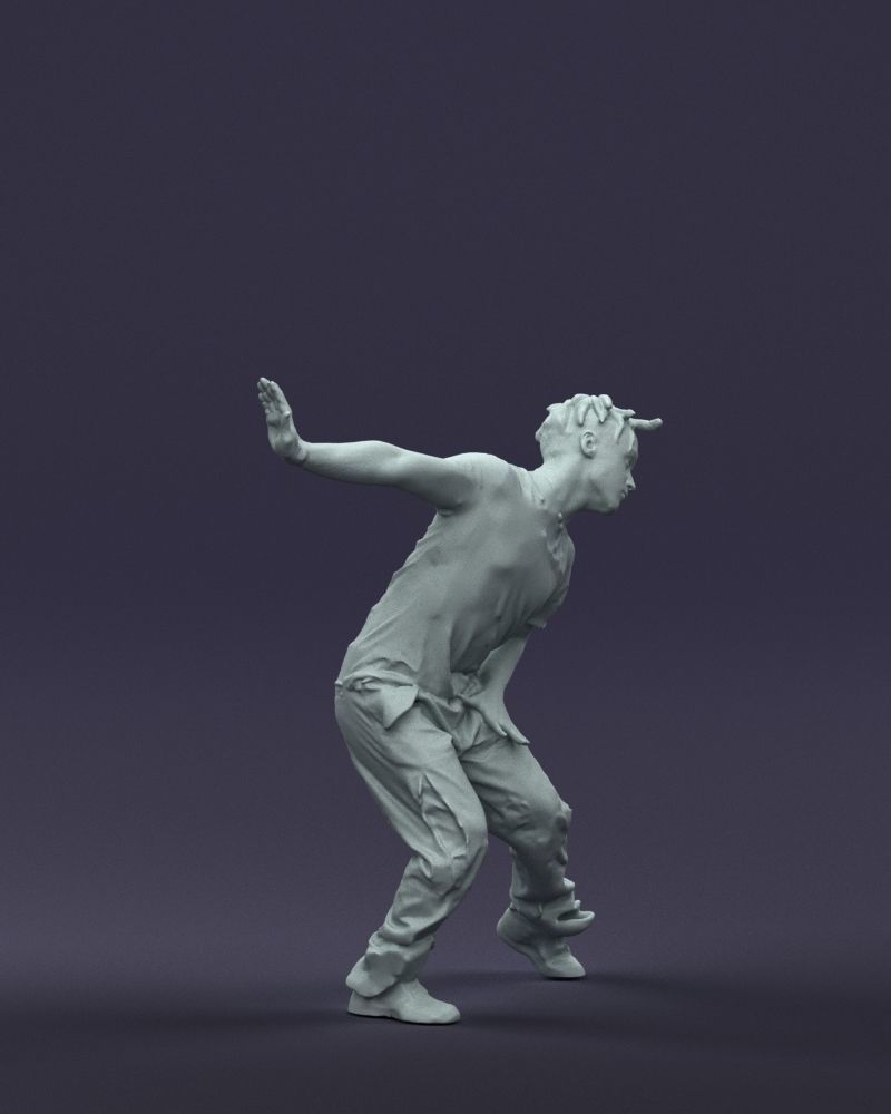 Mad dancer man 0430 3D model_7