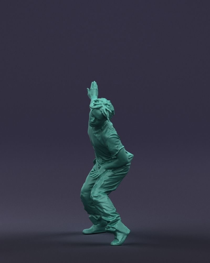 Mad dancer man 0430 3D model_31