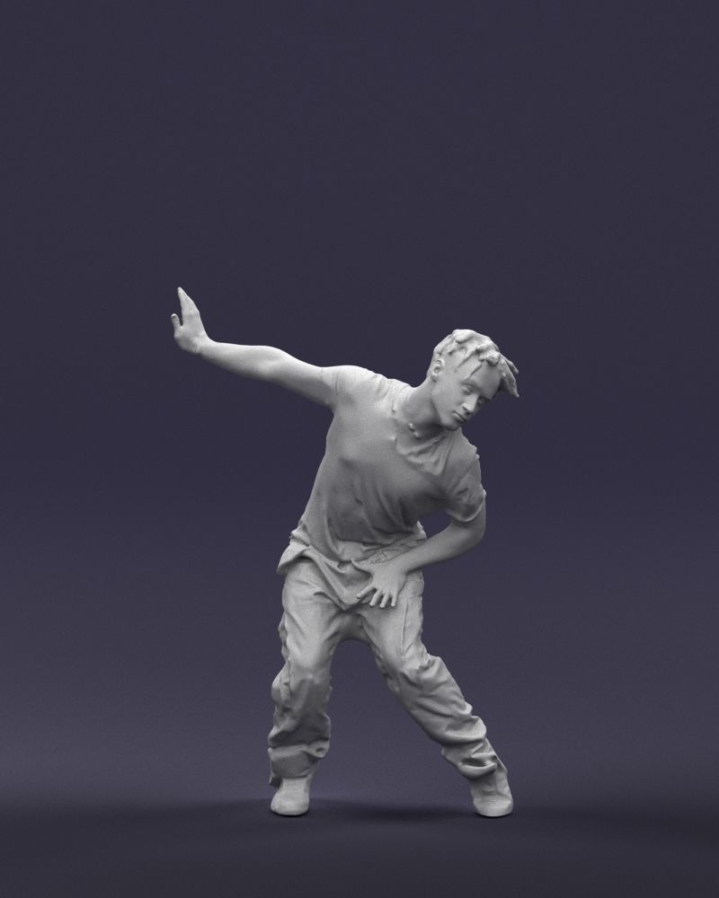 Mad dancer man 0430 3D model_37