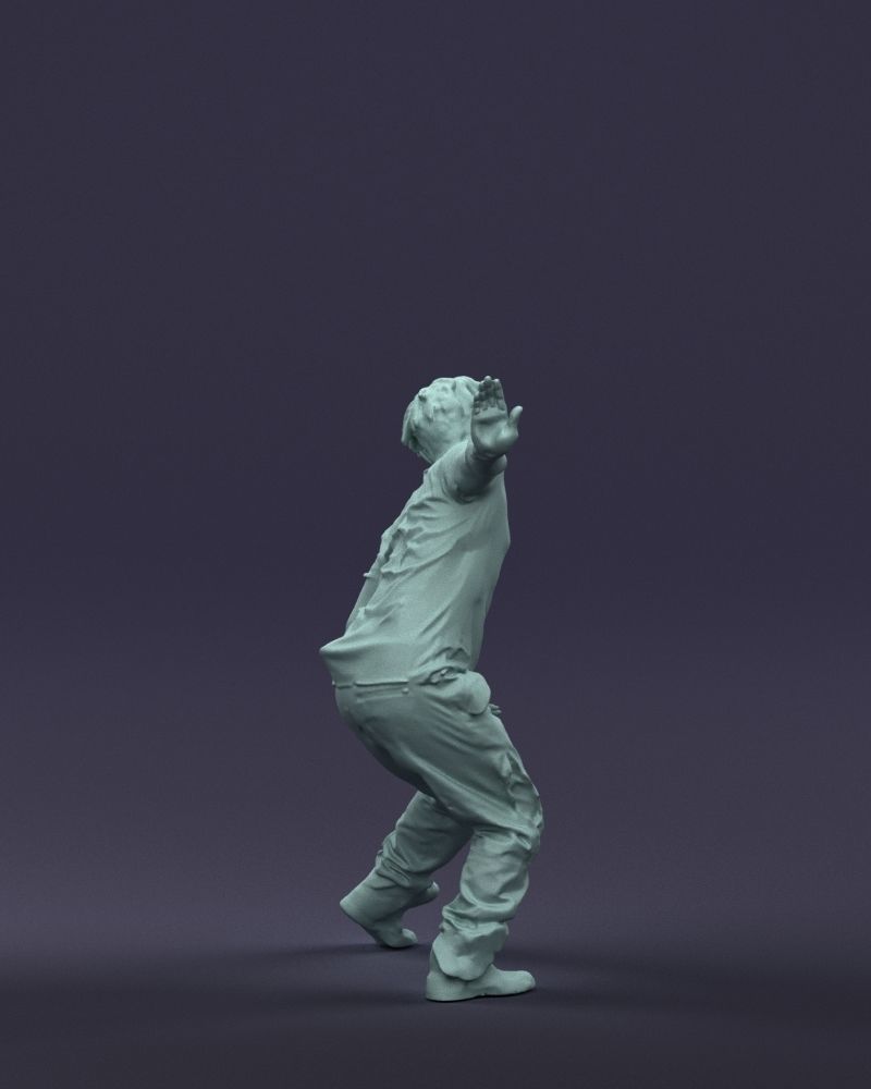 Mad dancer man 0430 3D model_13