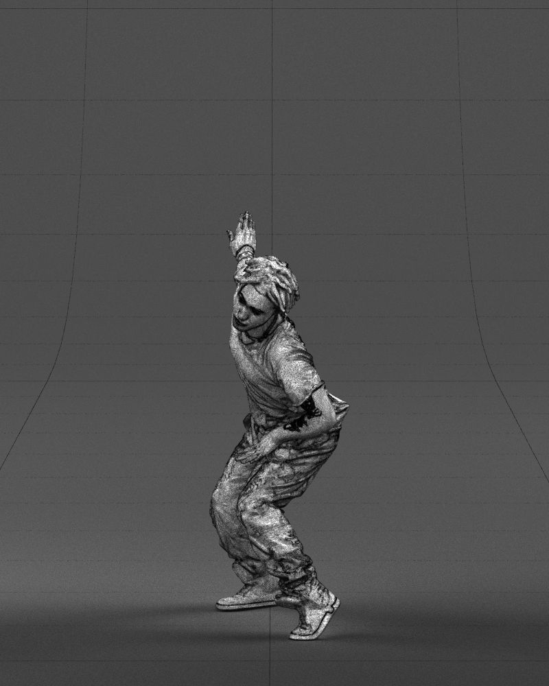 Mad dancer man 0430 3D model_32