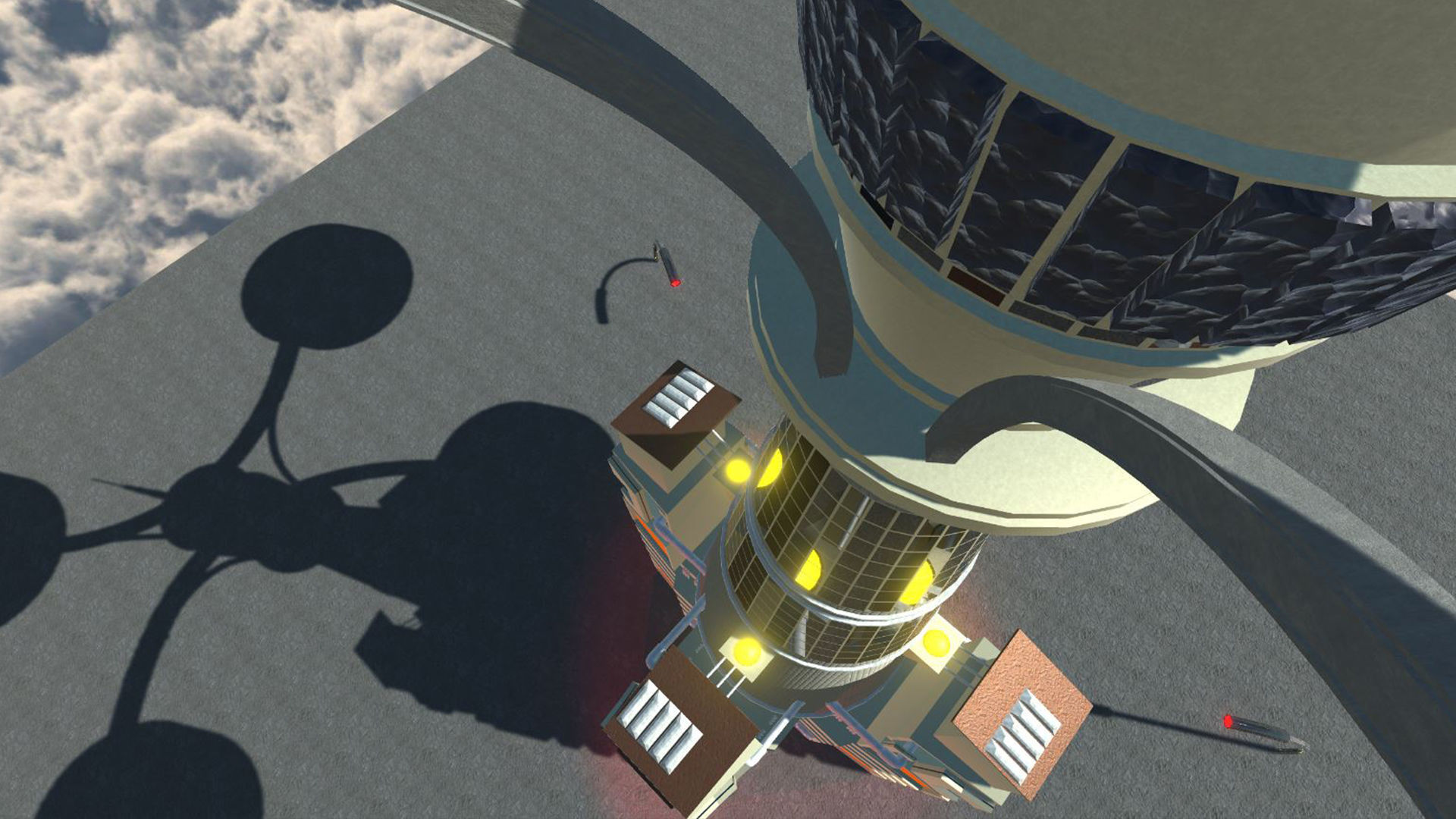 Sci-Fi Building 9 3D model_4