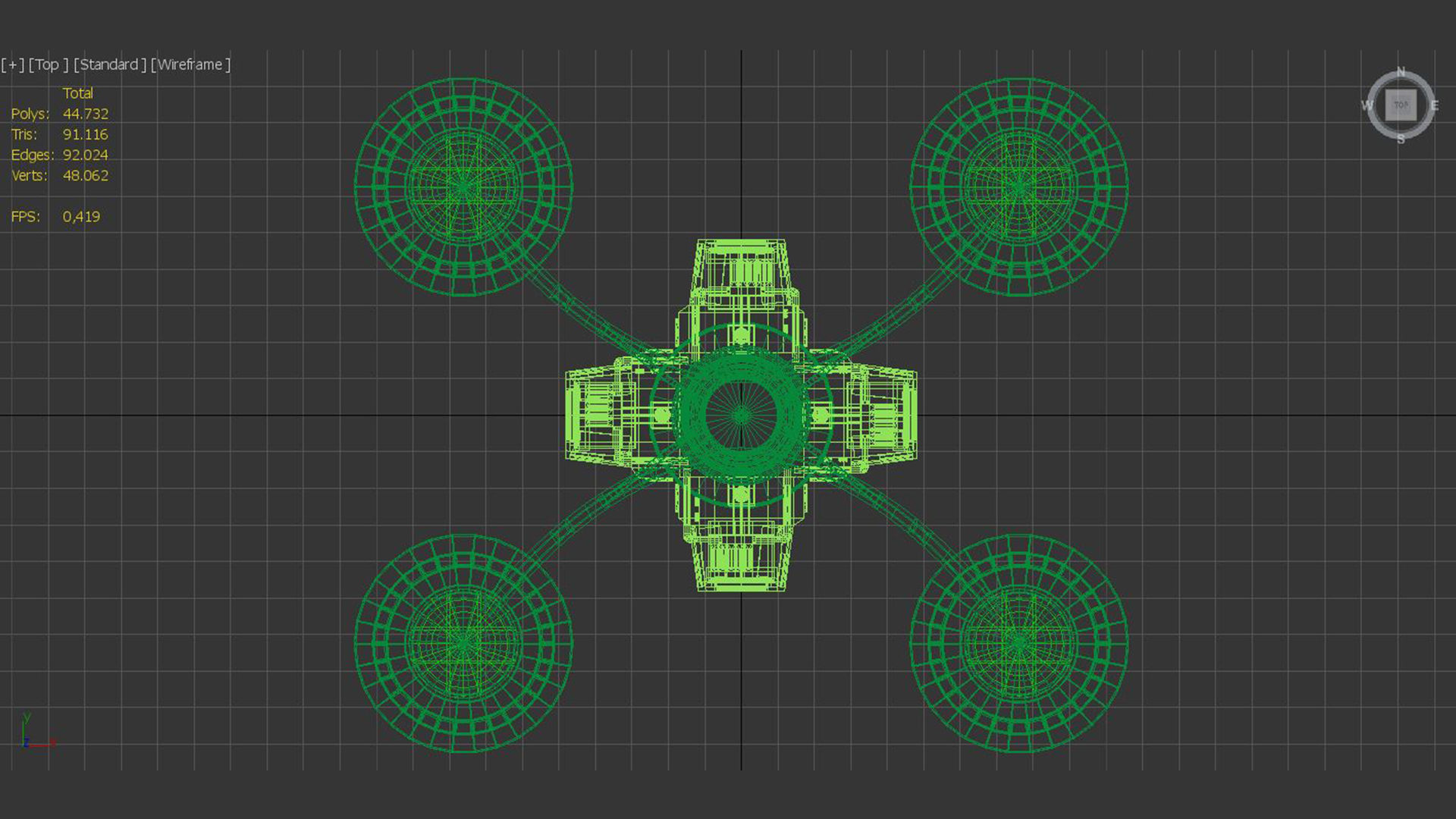 Sci-Fi Building 9 3D model_8