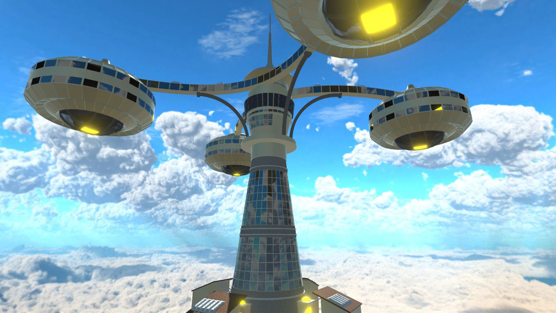 Sci-Fi Building 9 3D model_3