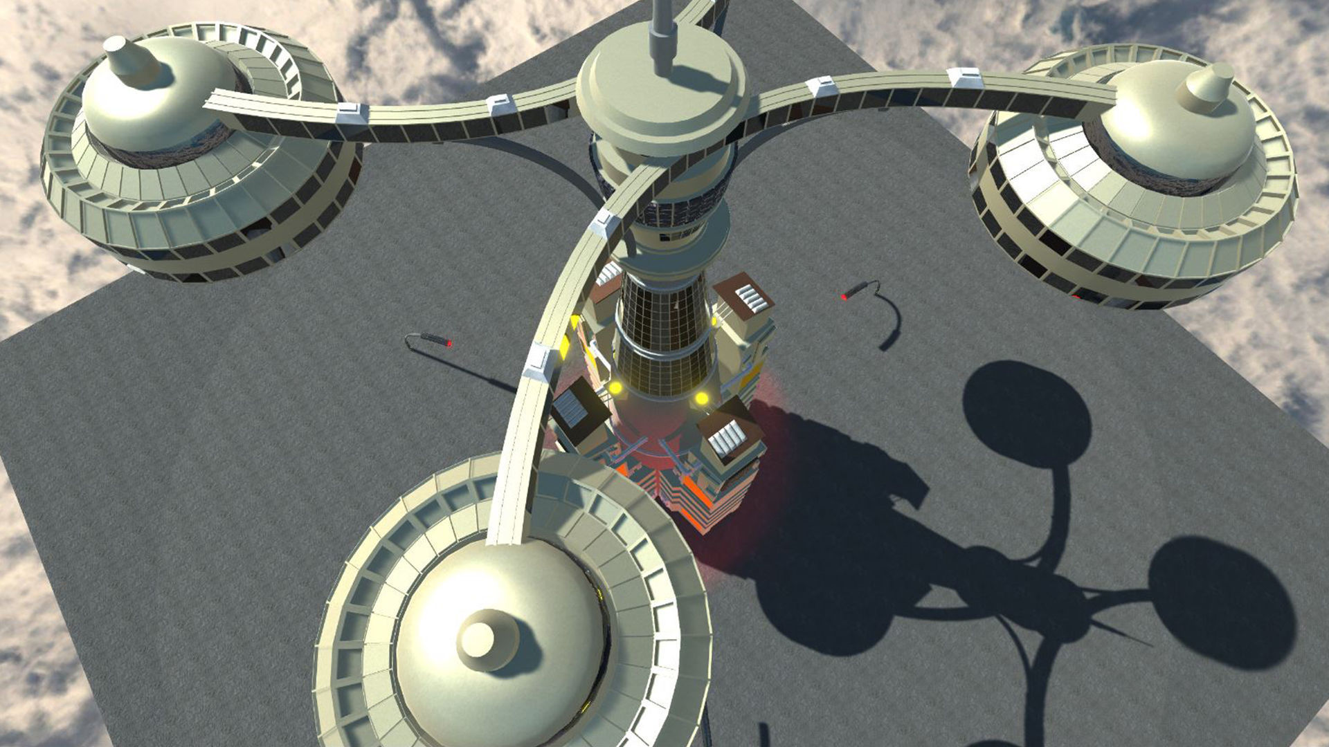 Sci-Fi Building 9 3D model_2