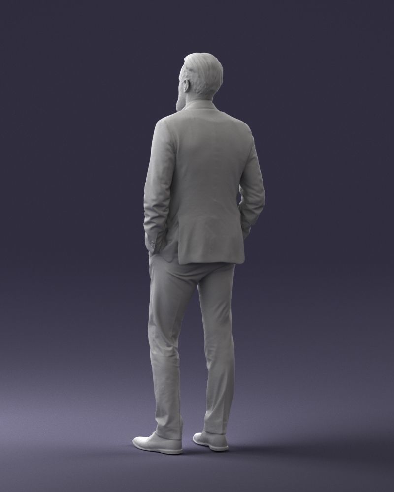 000014 Man in suit 0421-2 3D model_22