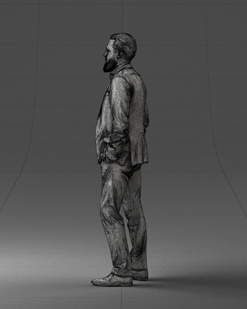 000014 Man in suit 0421-2 3D model_26