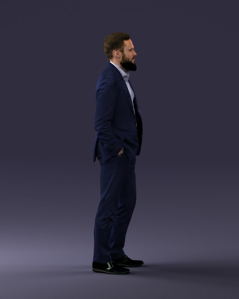 000014 Man in suit 0421-2 3D model_12
