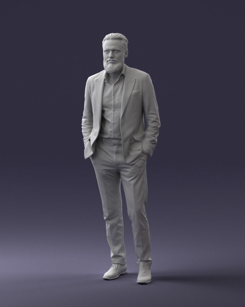000014 Man in suit 0421-2 3D model_34