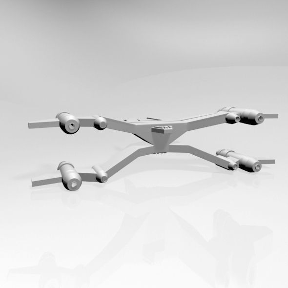 Space Fighter 02 3D model_15