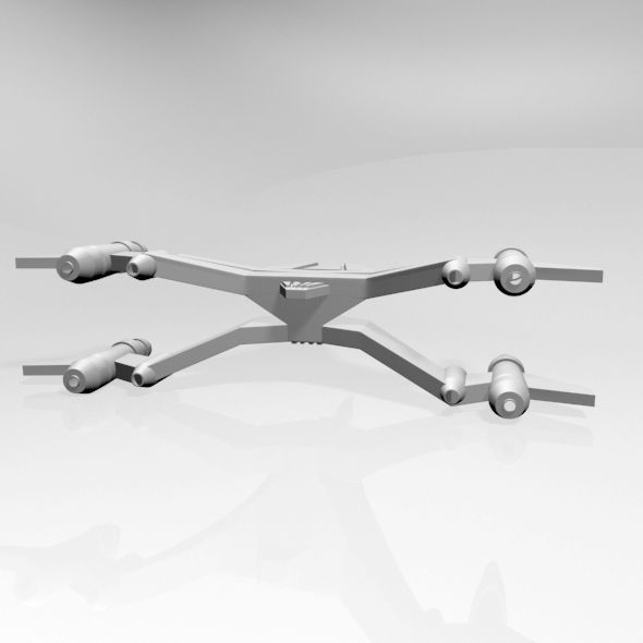 Space Fighter 02 3D model_14