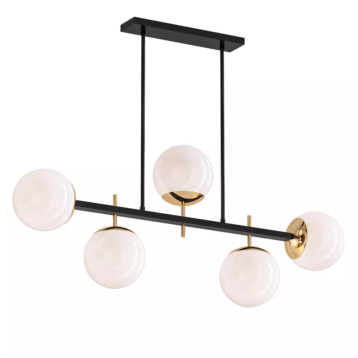 HARMONY GLOBES ISLAND CHANDELIER 3D model_0