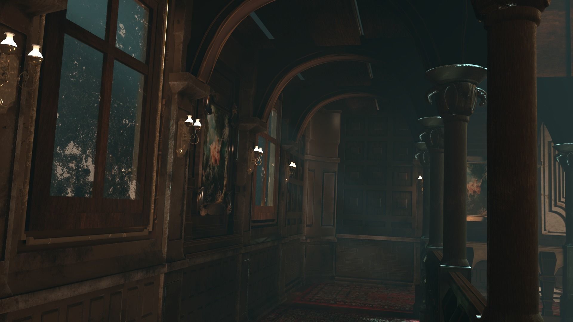 Old Mansion Way 3D model_2