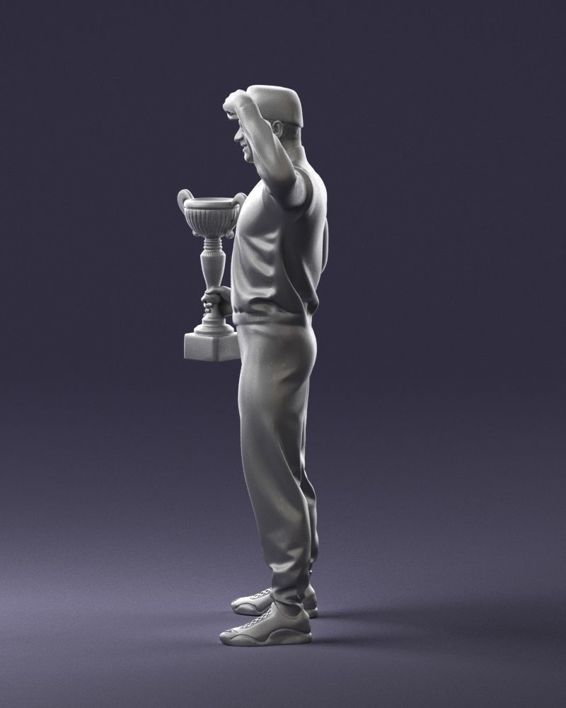 000179 Race Car Driver Champion 0906 3D model_25