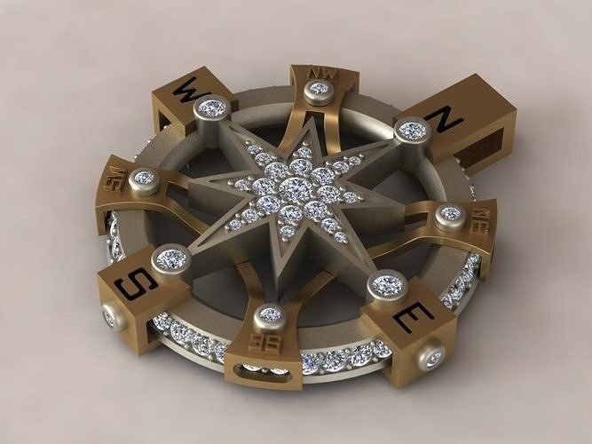 Wind rose 3D print model