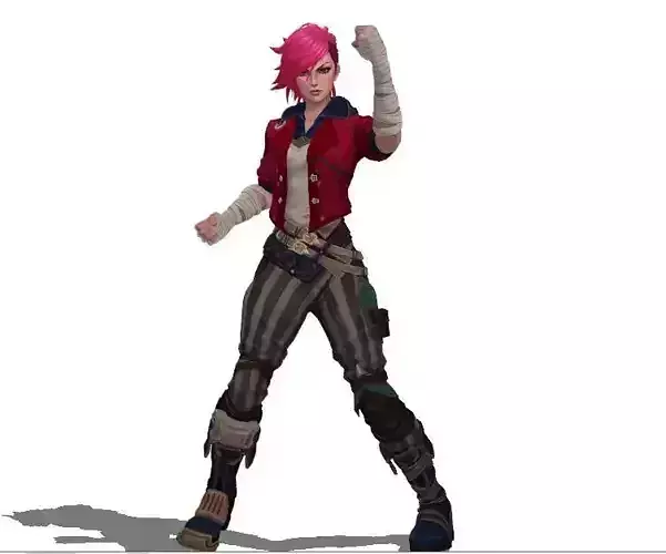 Arcane League of Legends Violet