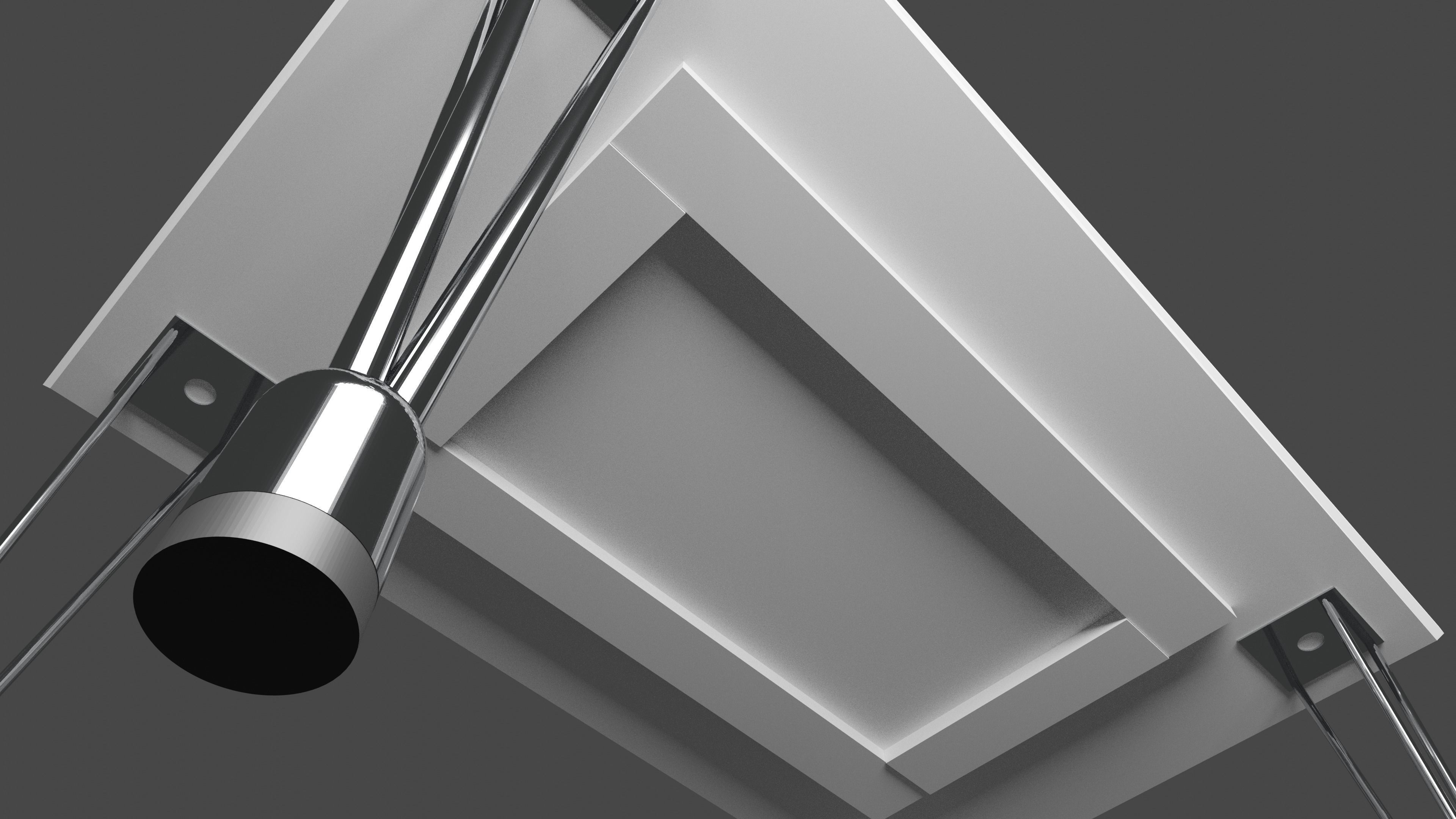 Slim Table model id 3457125 Low-poly 3D model_5