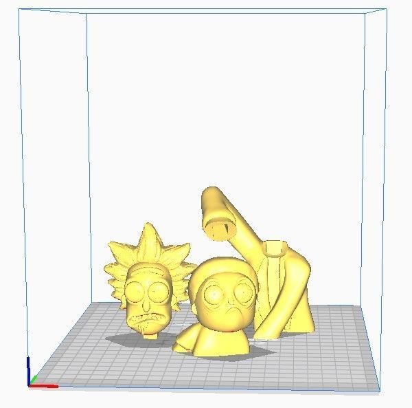 Rick and Morty CASE 3D print model_3
