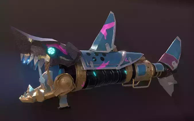 Jinx Fishbone Arcane 3D model