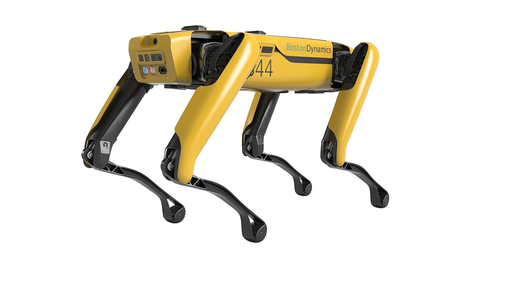 Rigged Boston Dynamics Spot Robot Dog 3D model_2