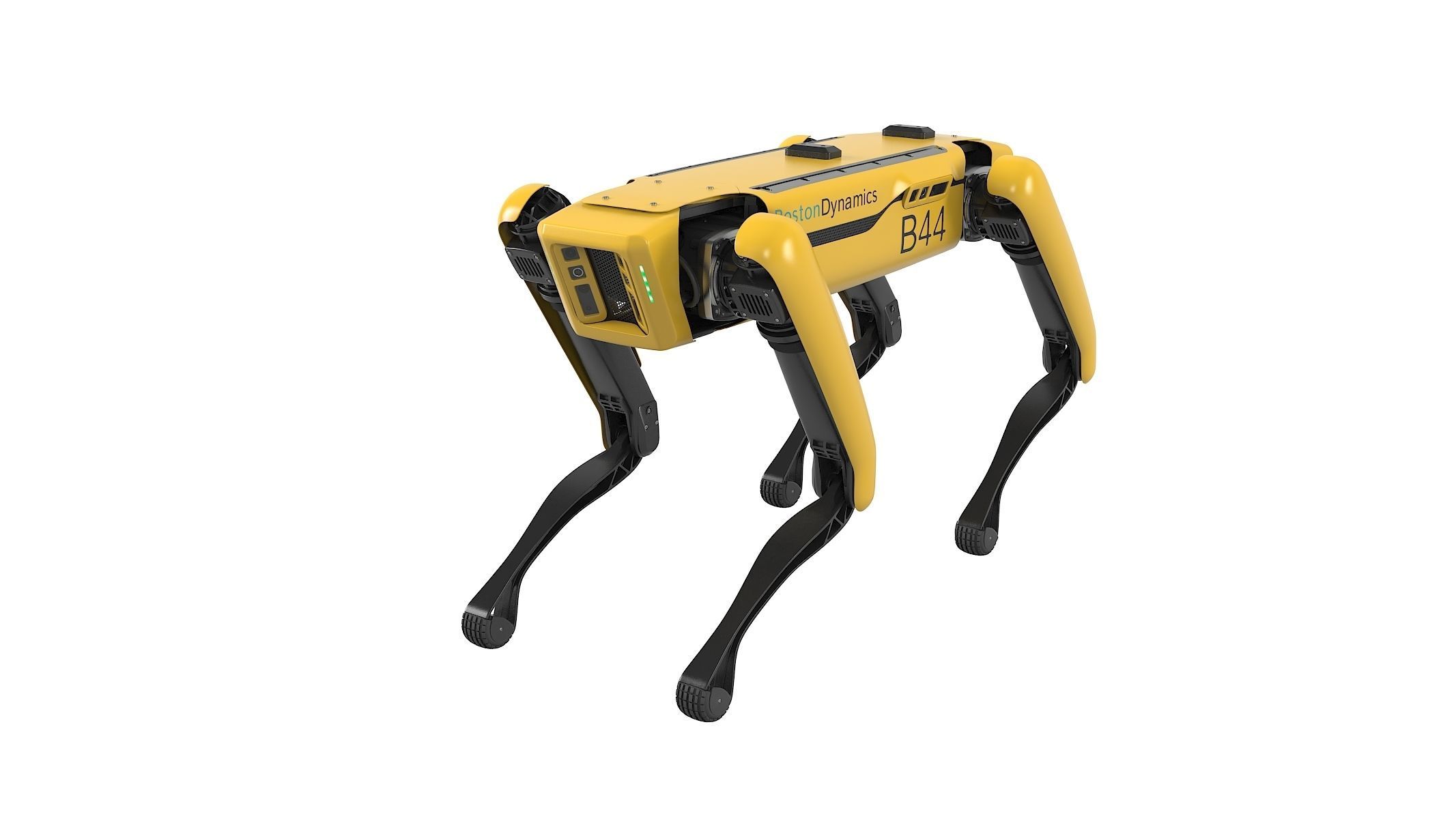Rigged Boston Dynamics Spot Robot Dog 3D model_0