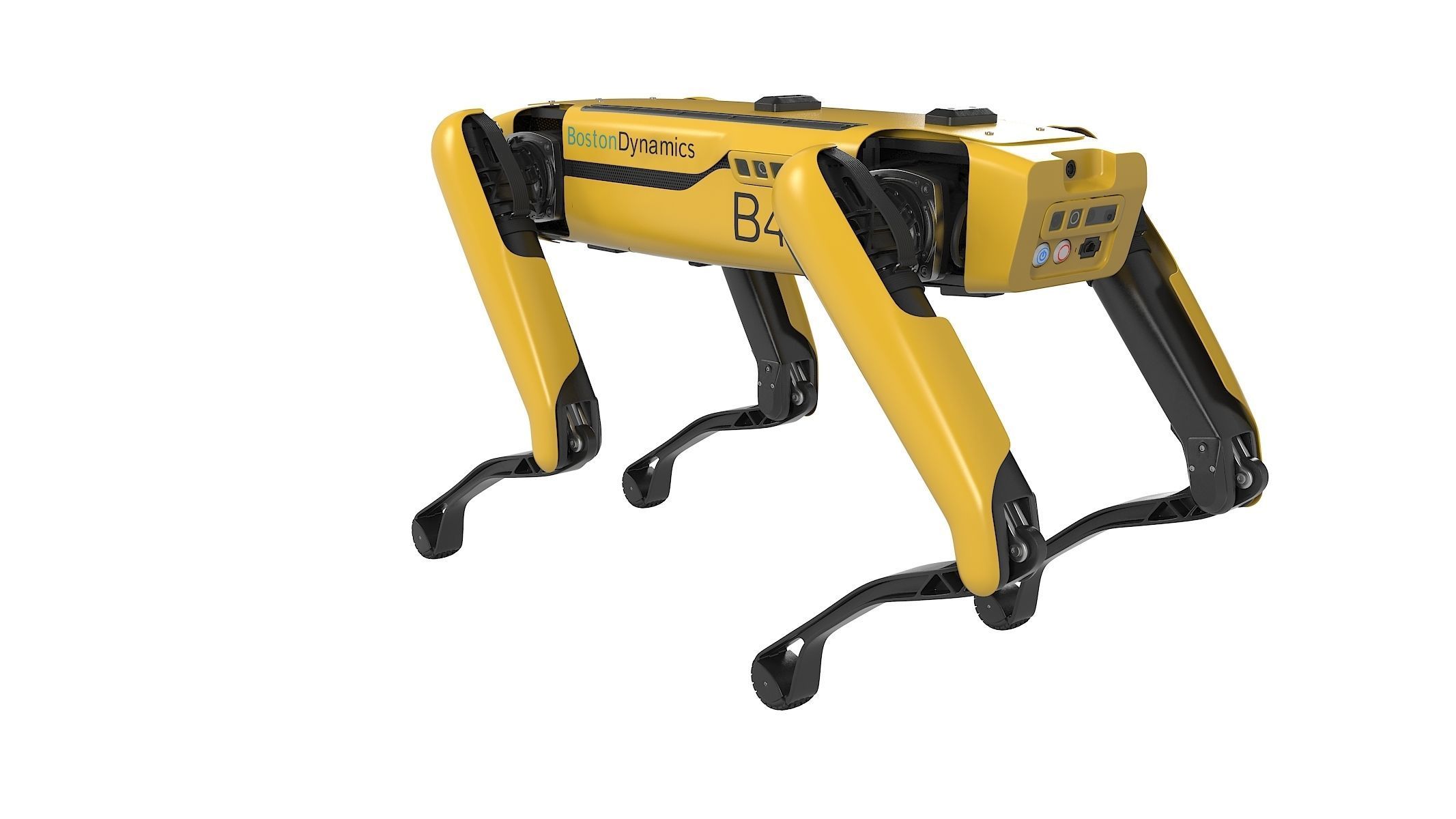 Rigged Boston Dynamics Spot Robot Dog 3D model_3