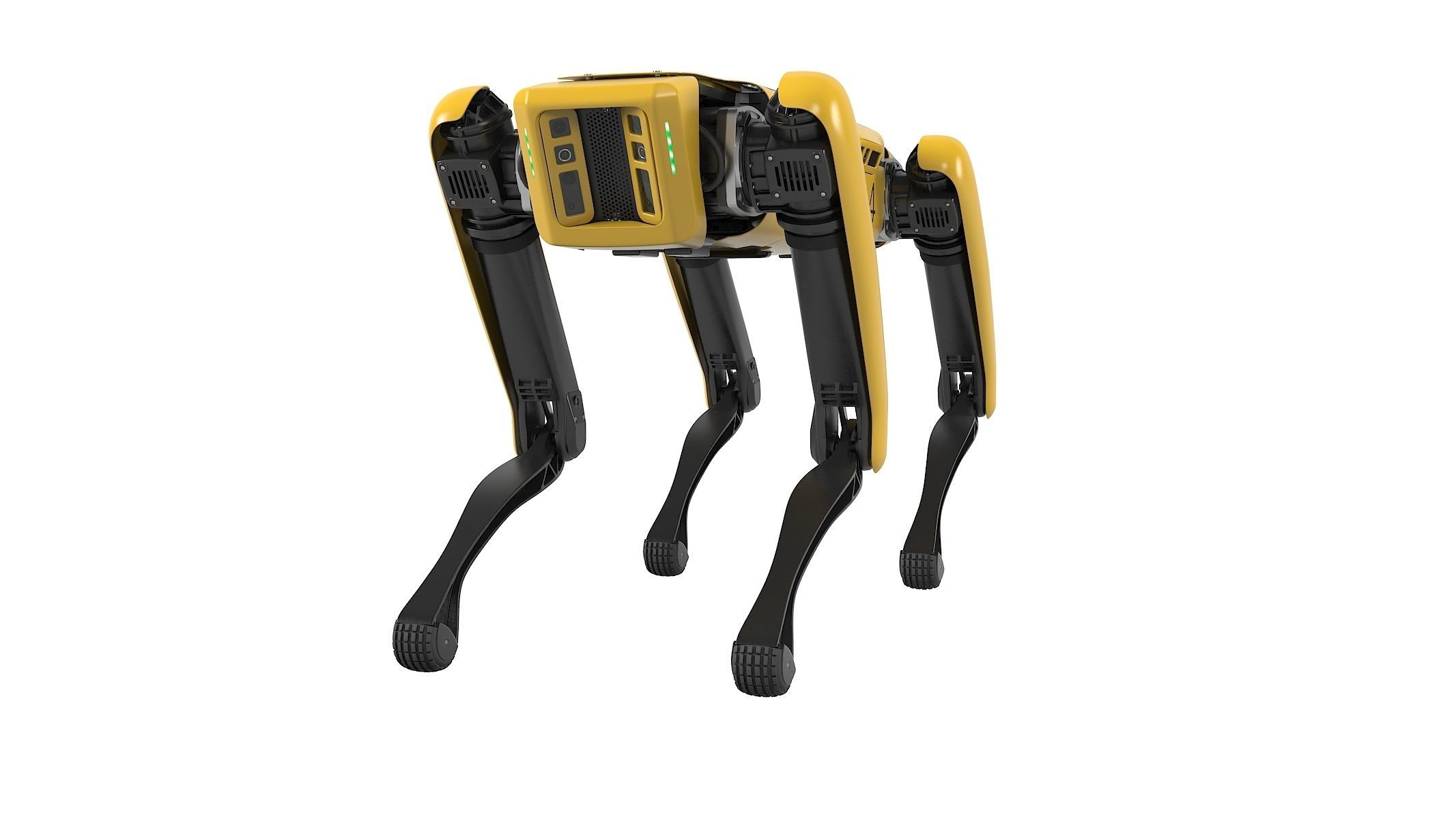Rigged Boston Dynamics Spot Robot Dog 3D model_4