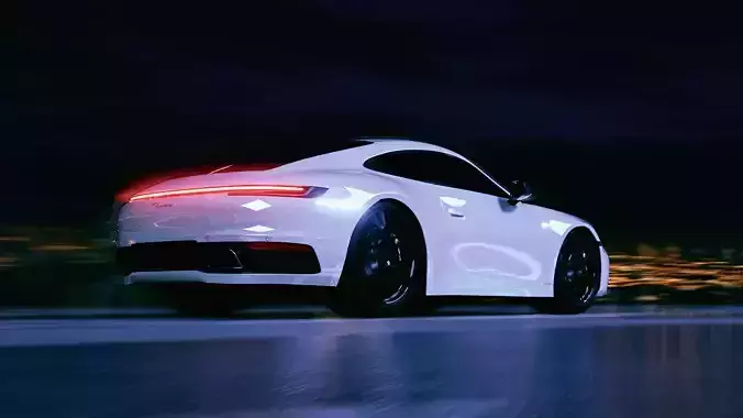 Porsche 911 carrera 3D model