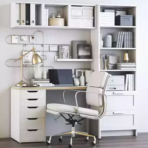 Office workplace 101 3D model