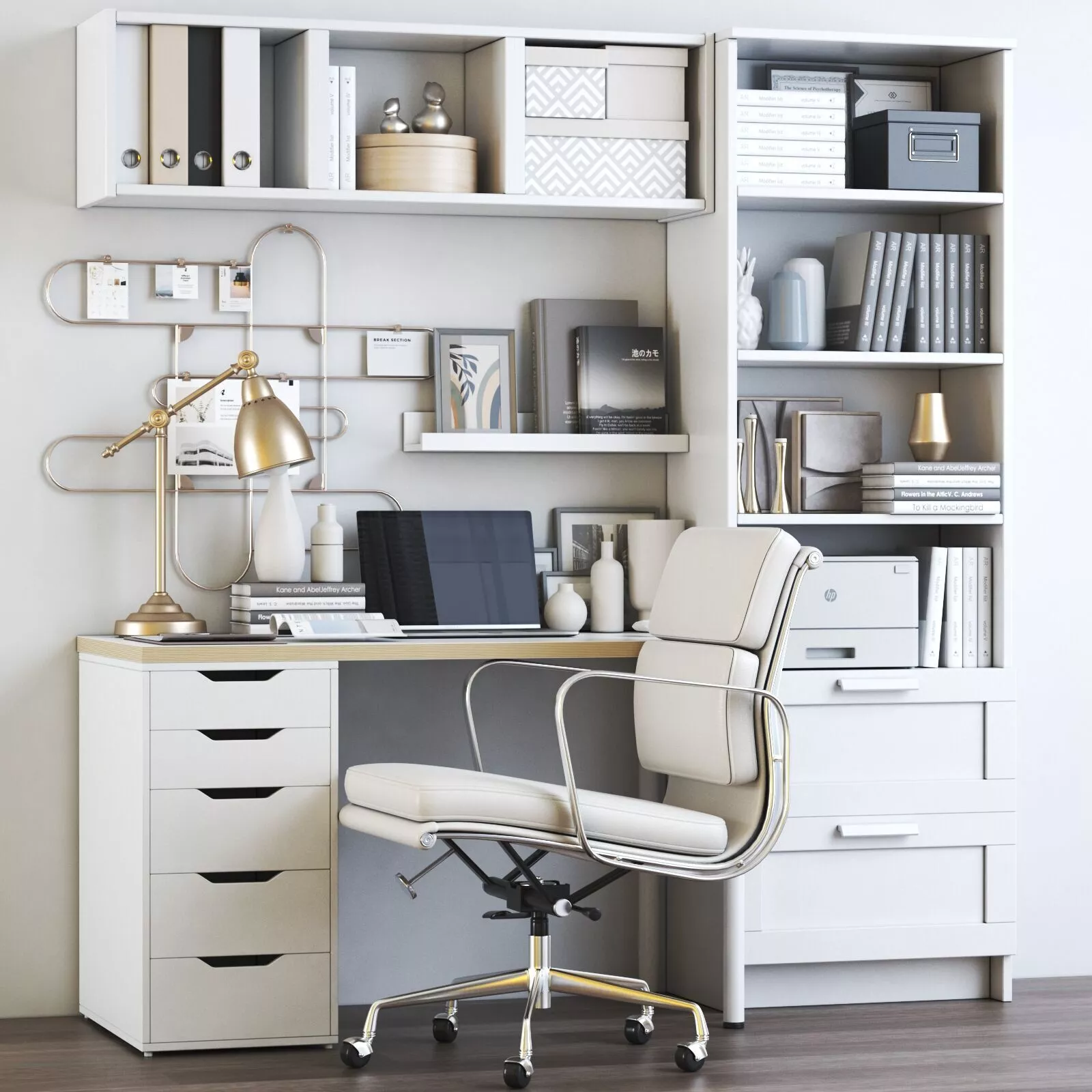 Office workplace 101 3D model