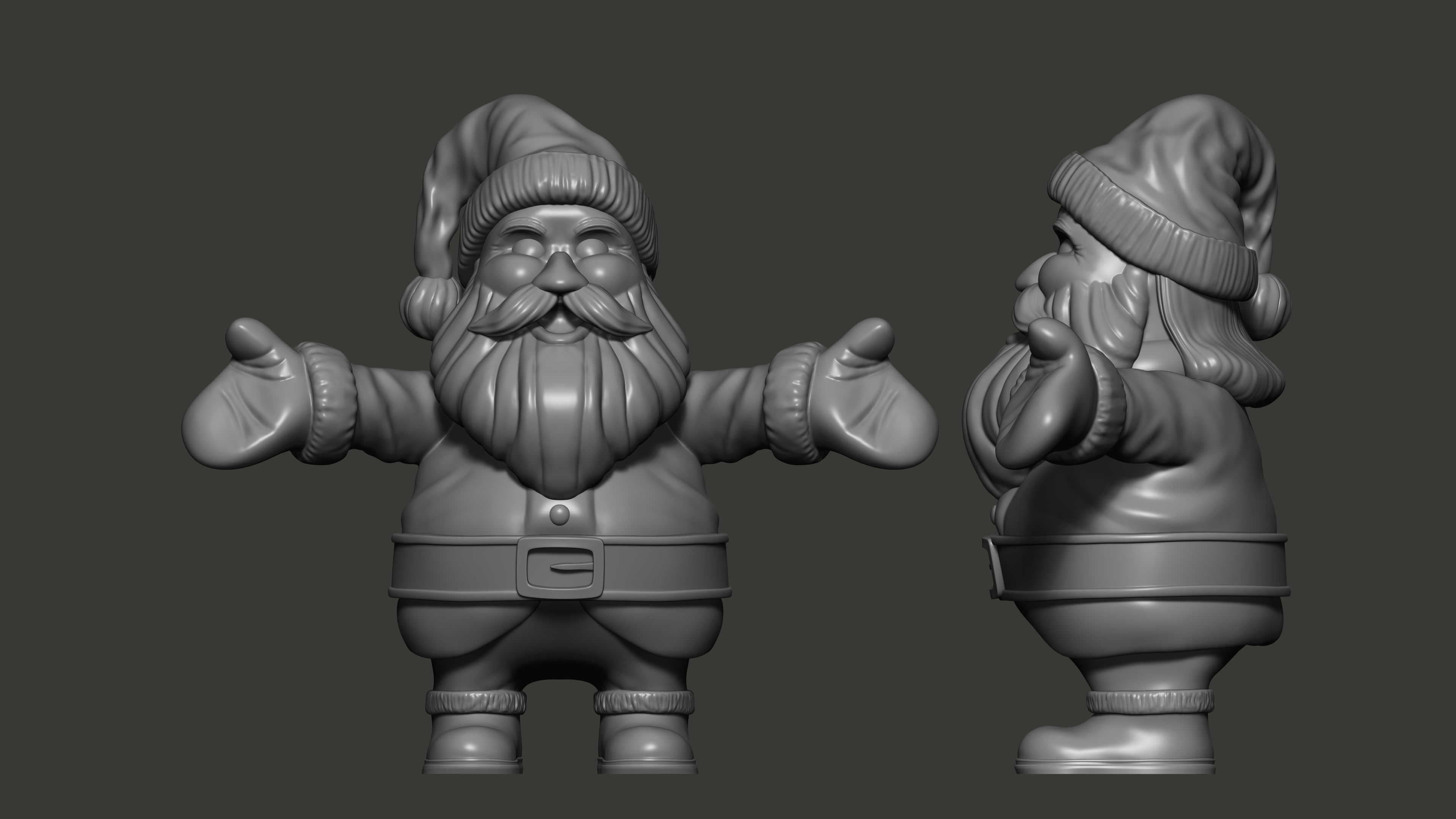 Santa Claus 3D Model 3D model_1