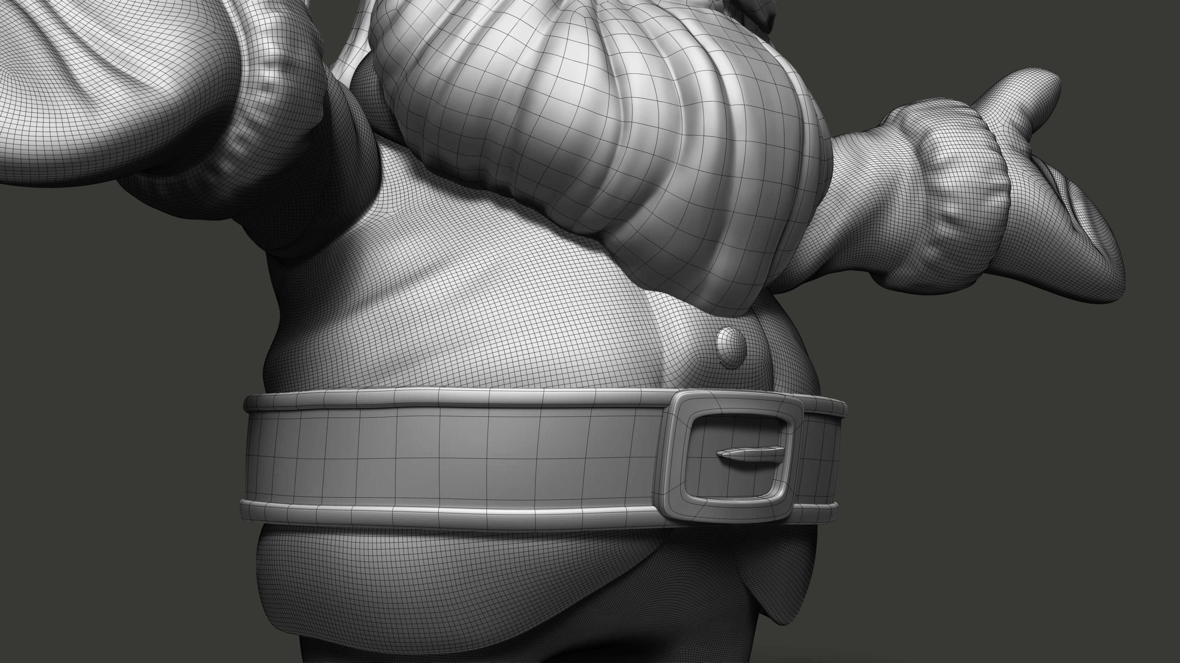 Santa Claus 3D Model 3D model_8