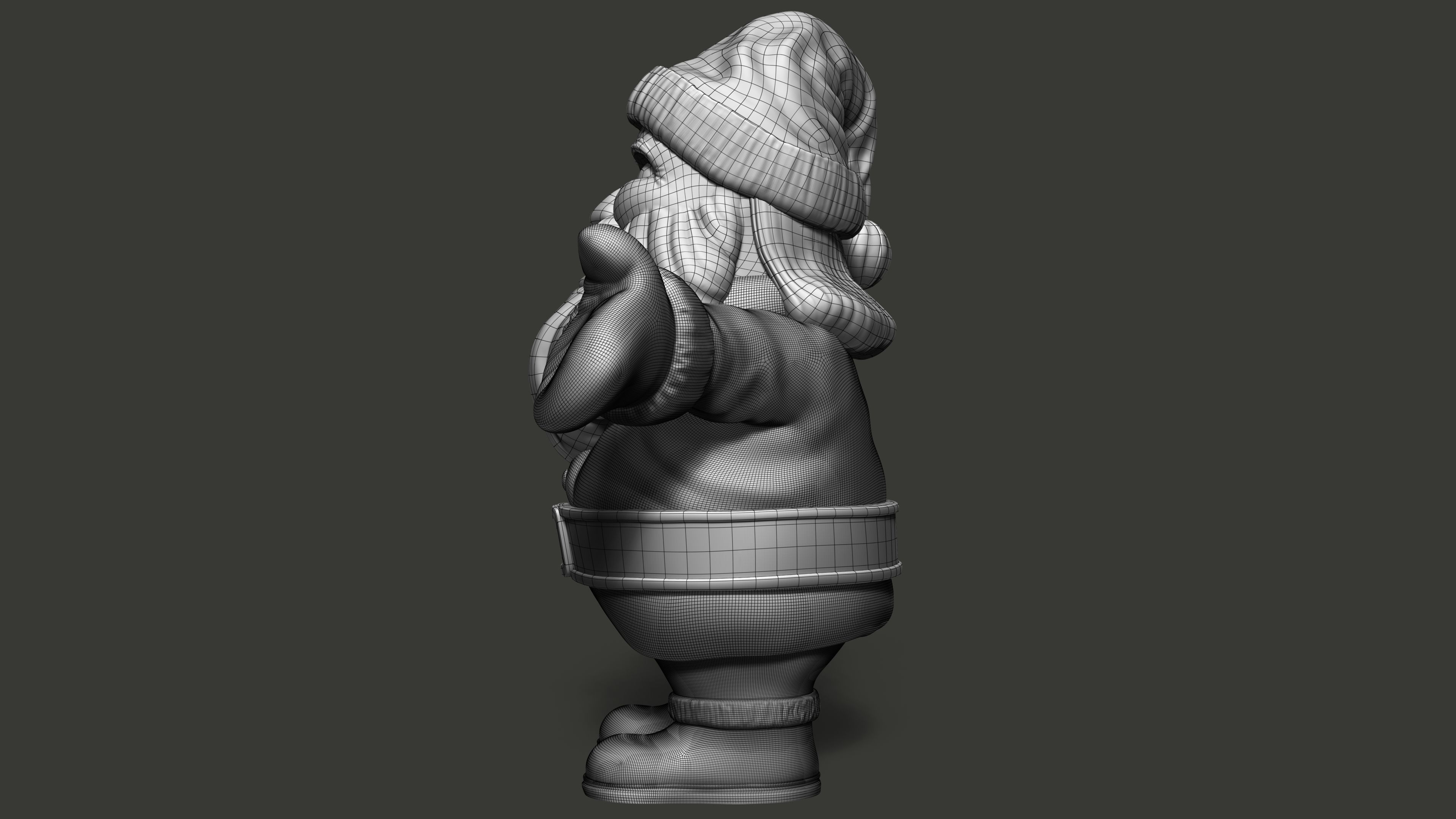 Santa Claus 3D Model 3D model_6