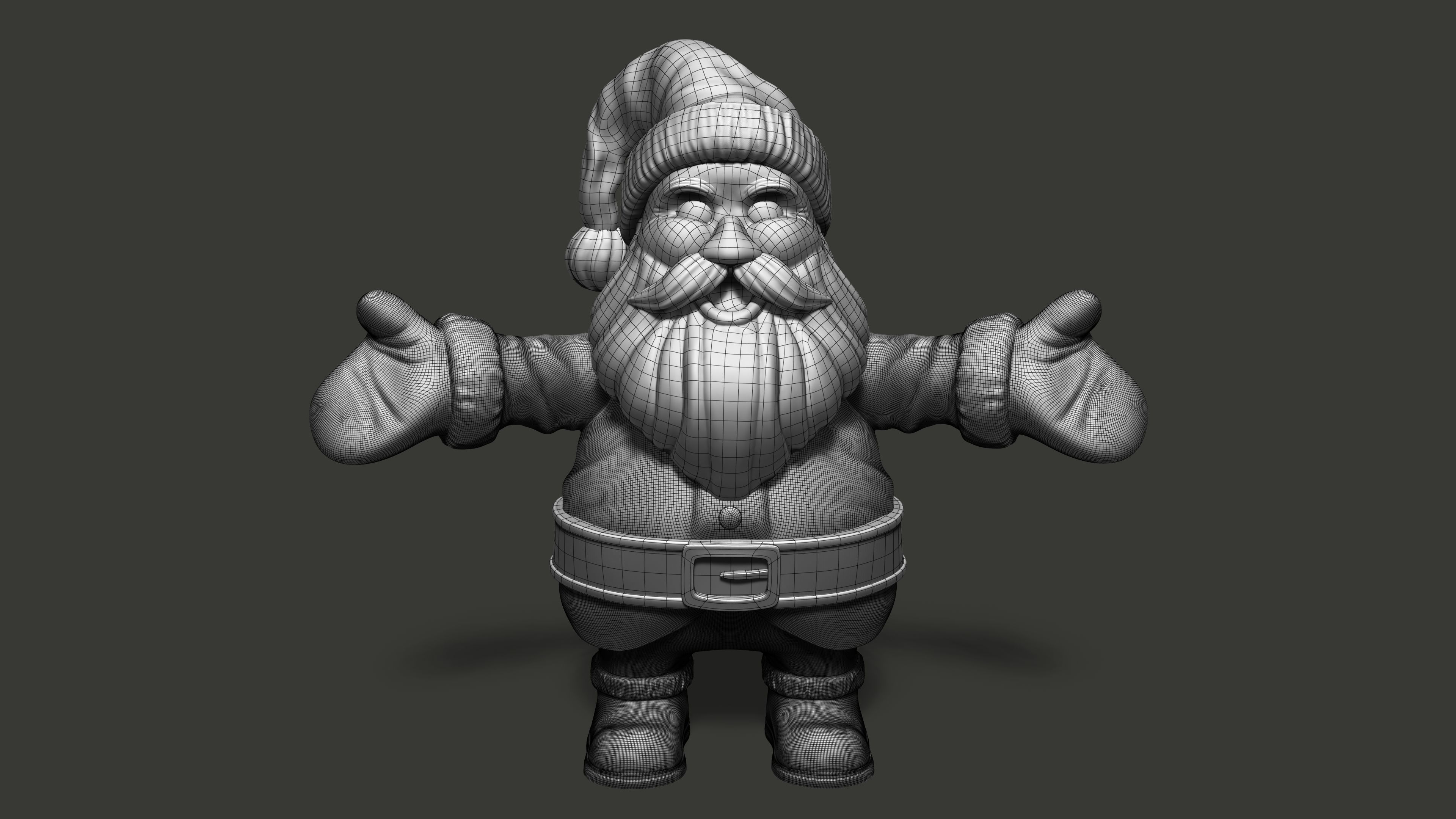 Santa Claus 3D Model 3D model_5