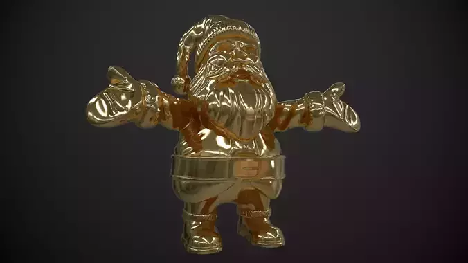 Santa Claus 3D Model