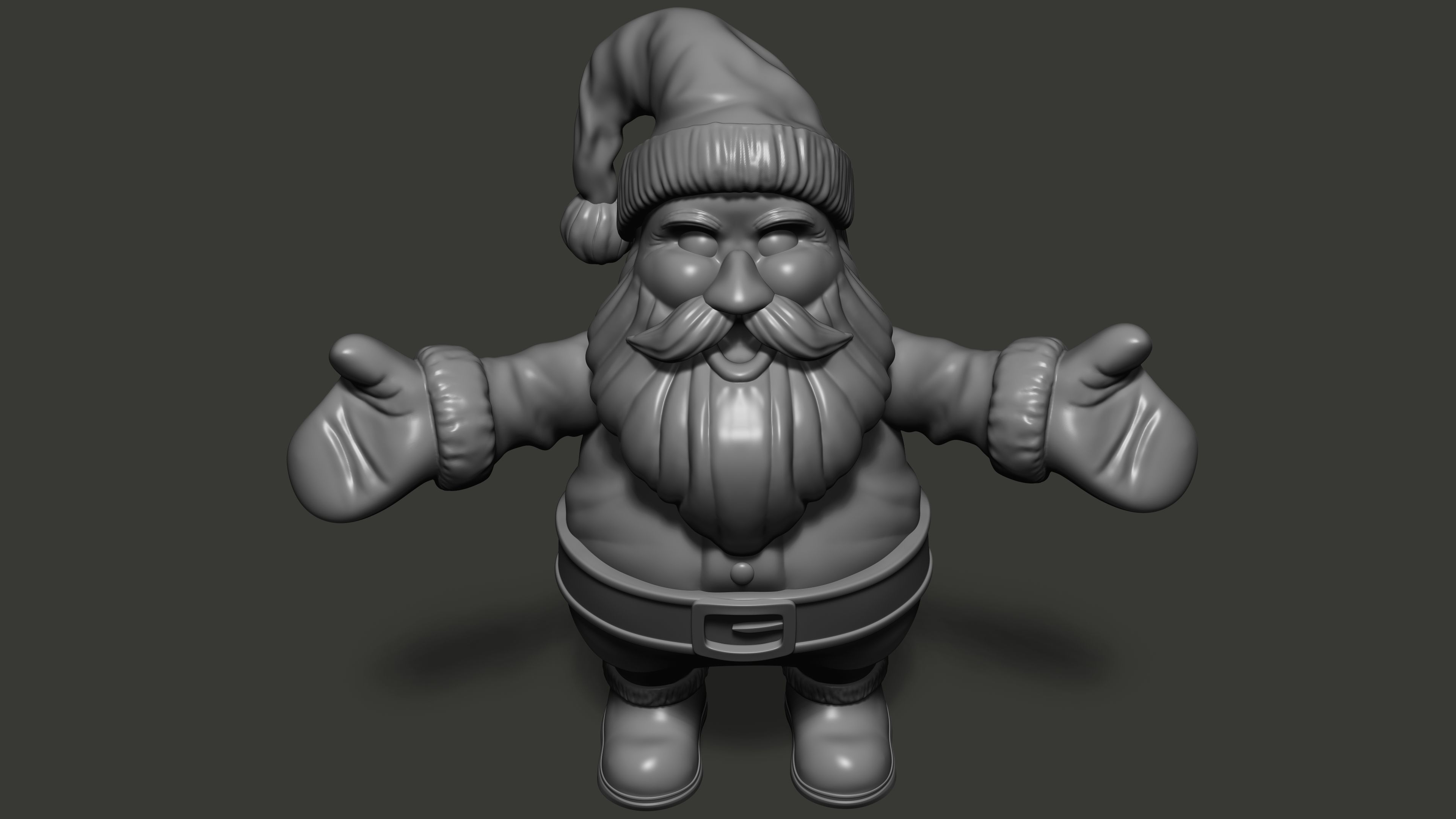 Santa Claus 3D Model 3D model_4