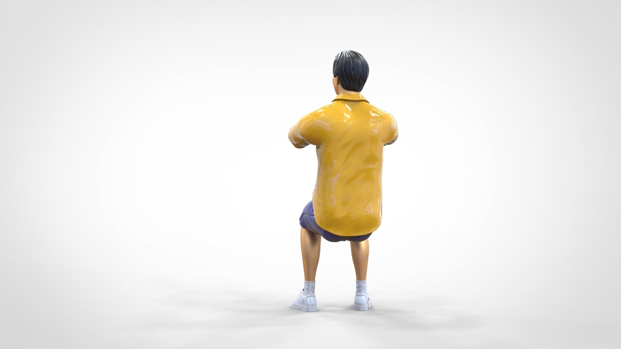 N3 Captain or Van Driver or tourist Boat driver 3D print model_65