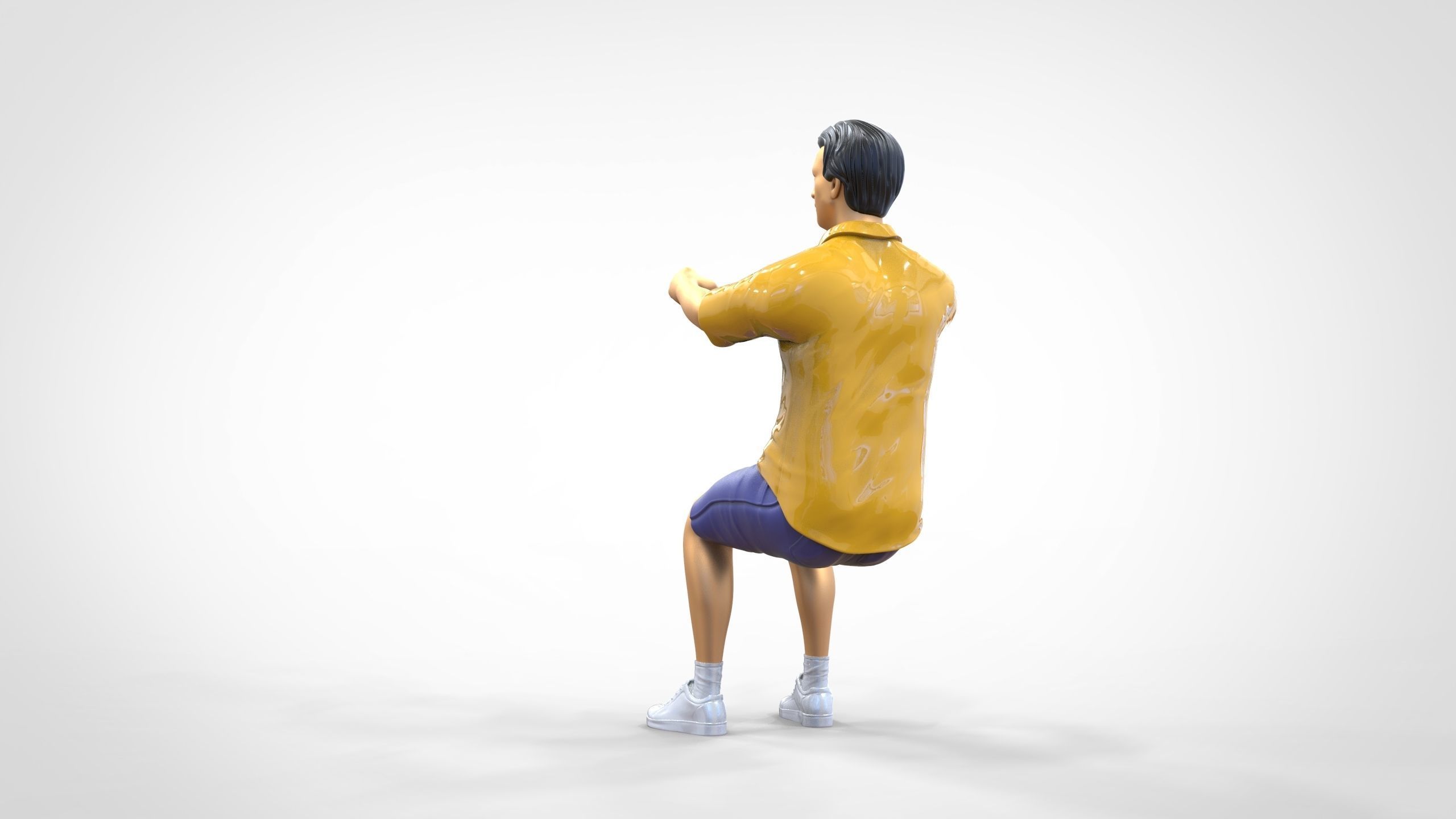 N3 Captain or Van Driver or tourist Boat driver 3D print model_62