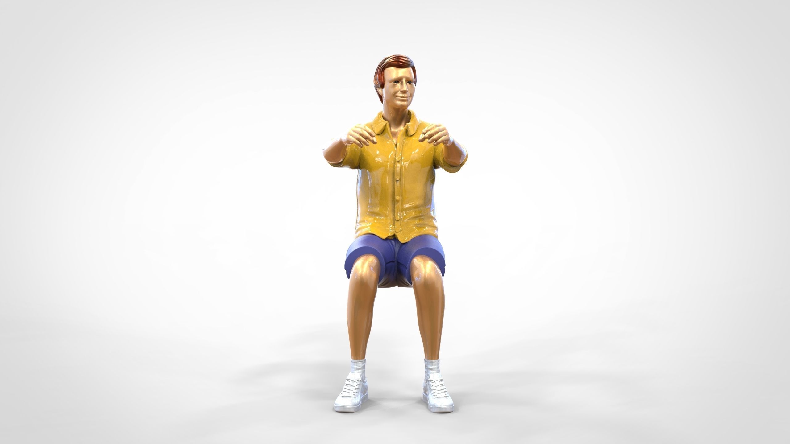 N3 Captain or Van Driver or tourist Boat driver 3D print model_71