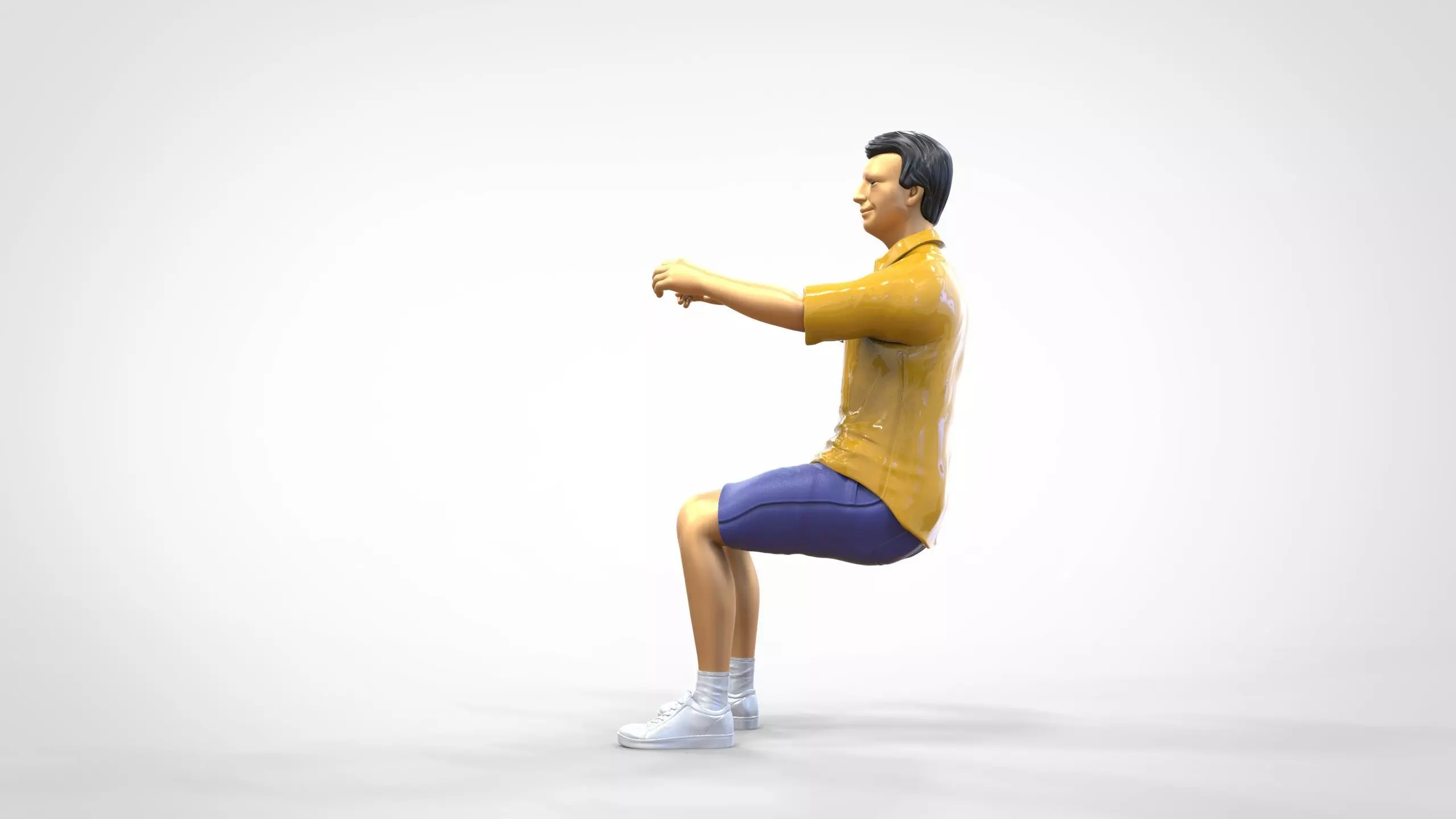 N3 Captain or Van Driver or tourist Boat driver 3D print model_0