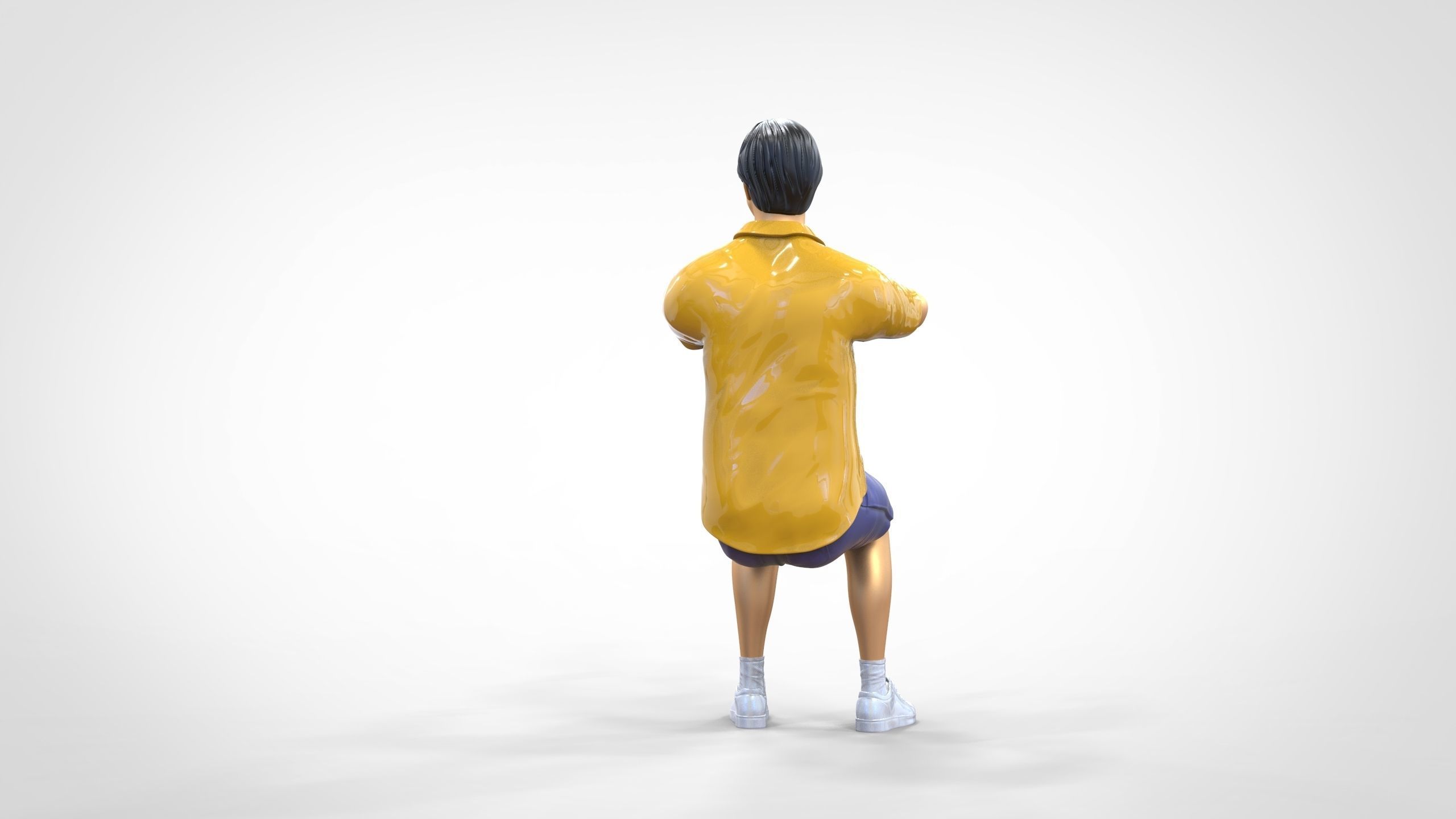 N3 Captain or Van Driver or tourist Boat driver 3D print model_15