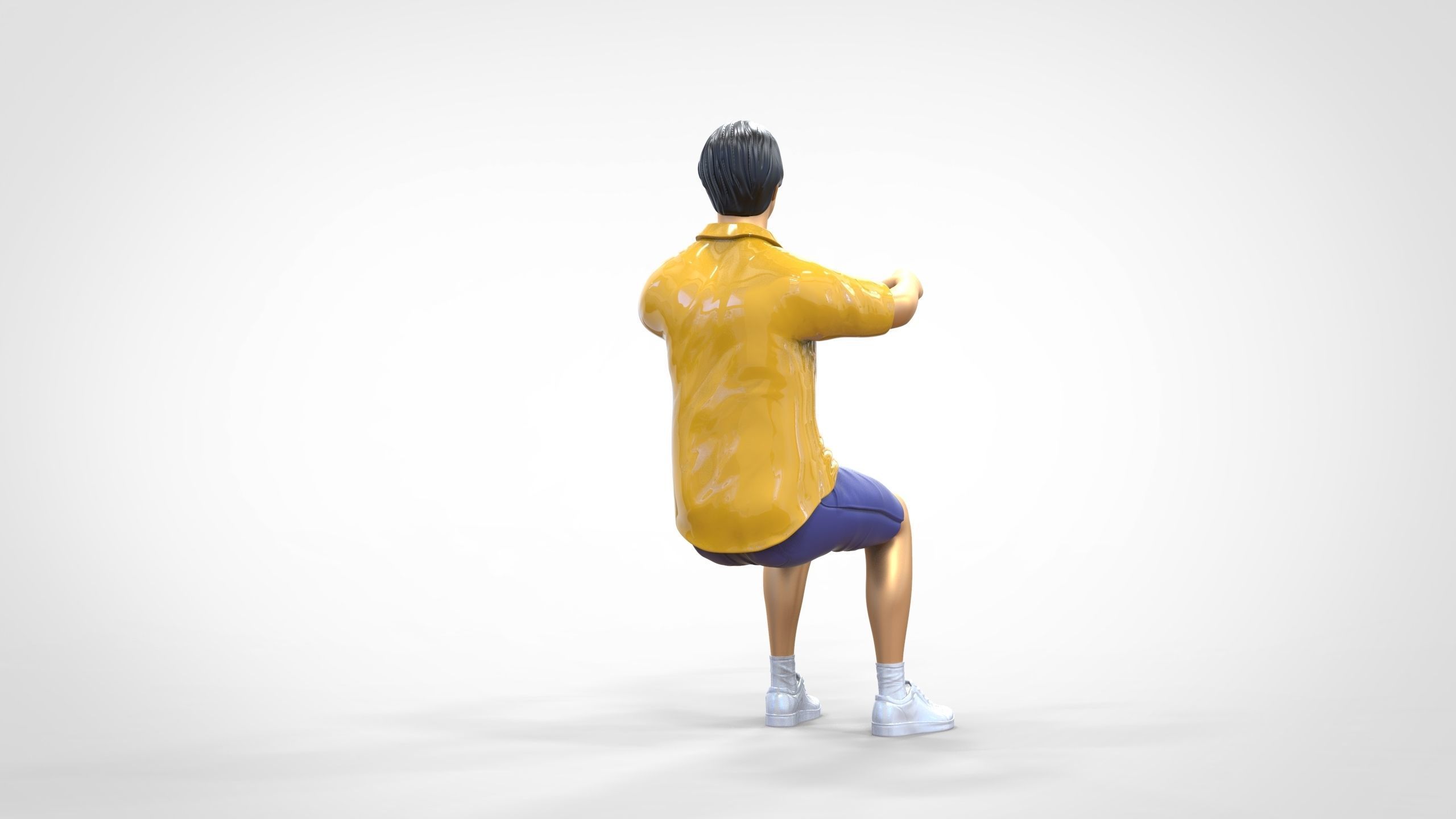 N3 Captain or Van Driver or tourist Boat driver 3D print model_18