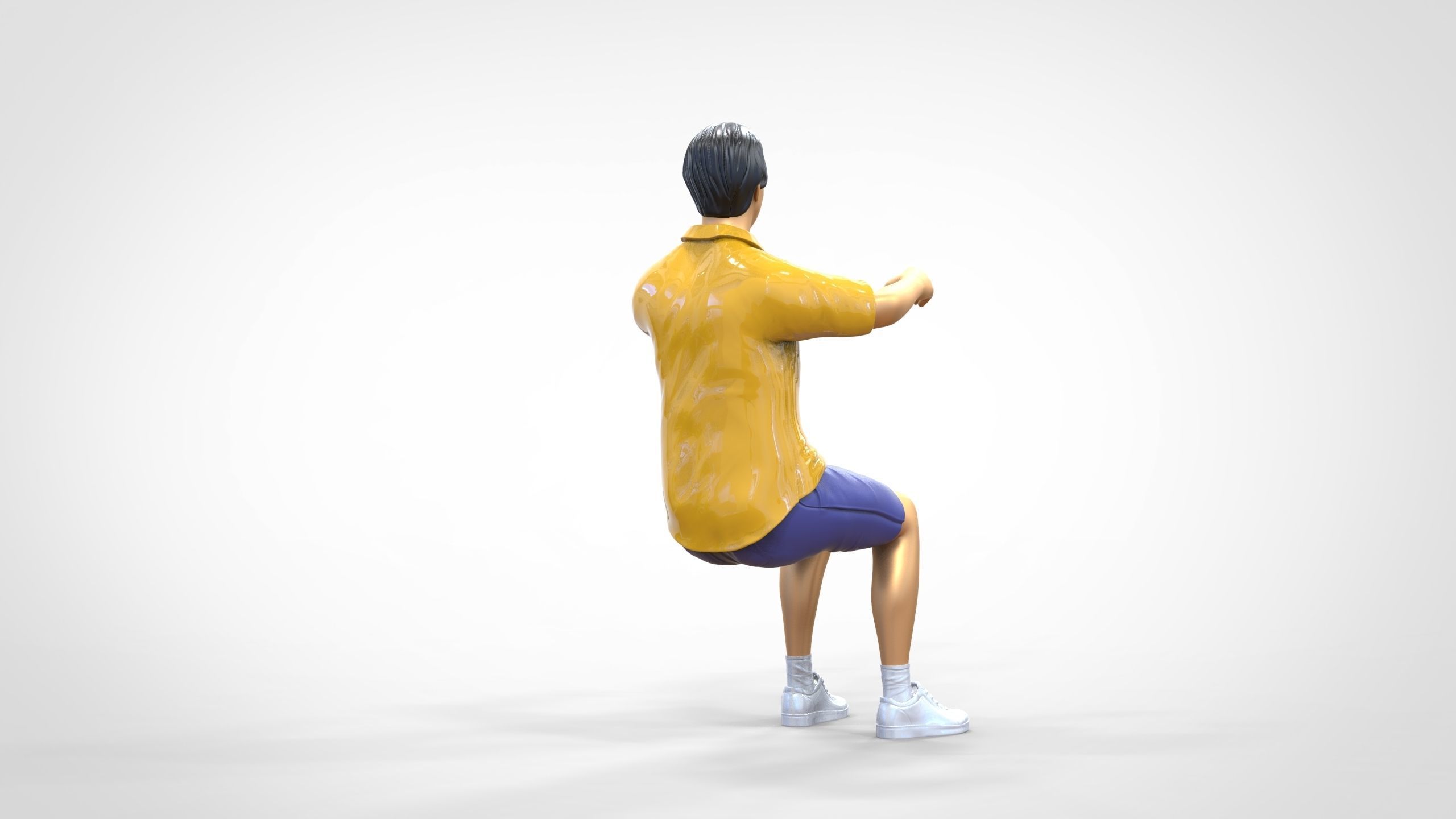 N3 Captain or Van Driver or tourist Boat driver 3D print model_20