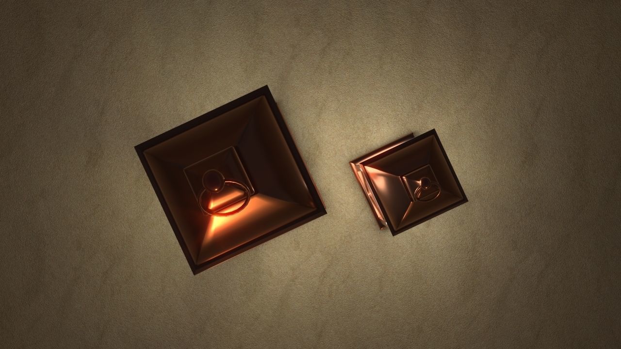 Traditional Arabic Lanterns 3D model_3